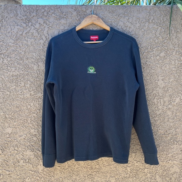 Supreme Vampire Waffle Knit Thermal / Large - Picture 2 of 5
